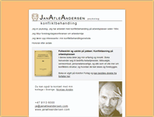Tablet Screenshot of janatleandersen.com